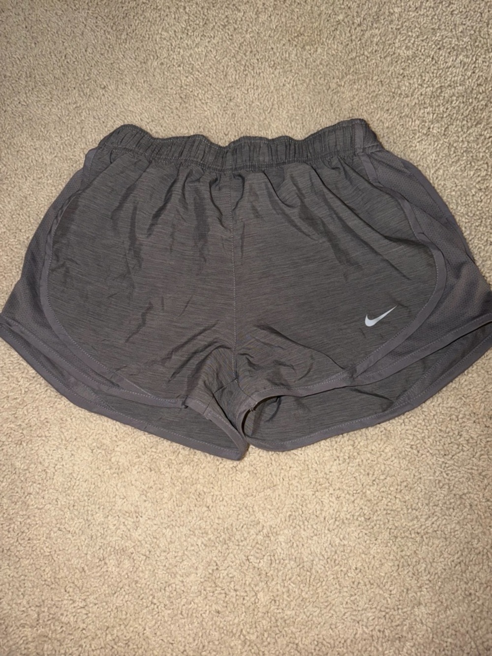 Nike Women's Gray Athletic Running Shorts